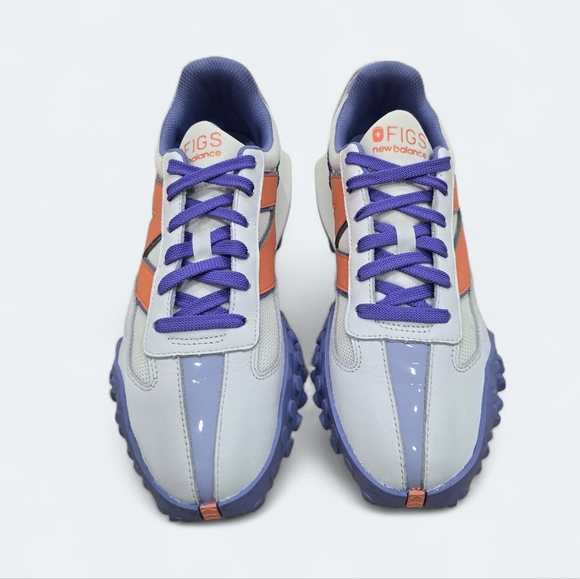 Figs x New Balance XC72 White and Purple Sneakers - Picture 2 of 10